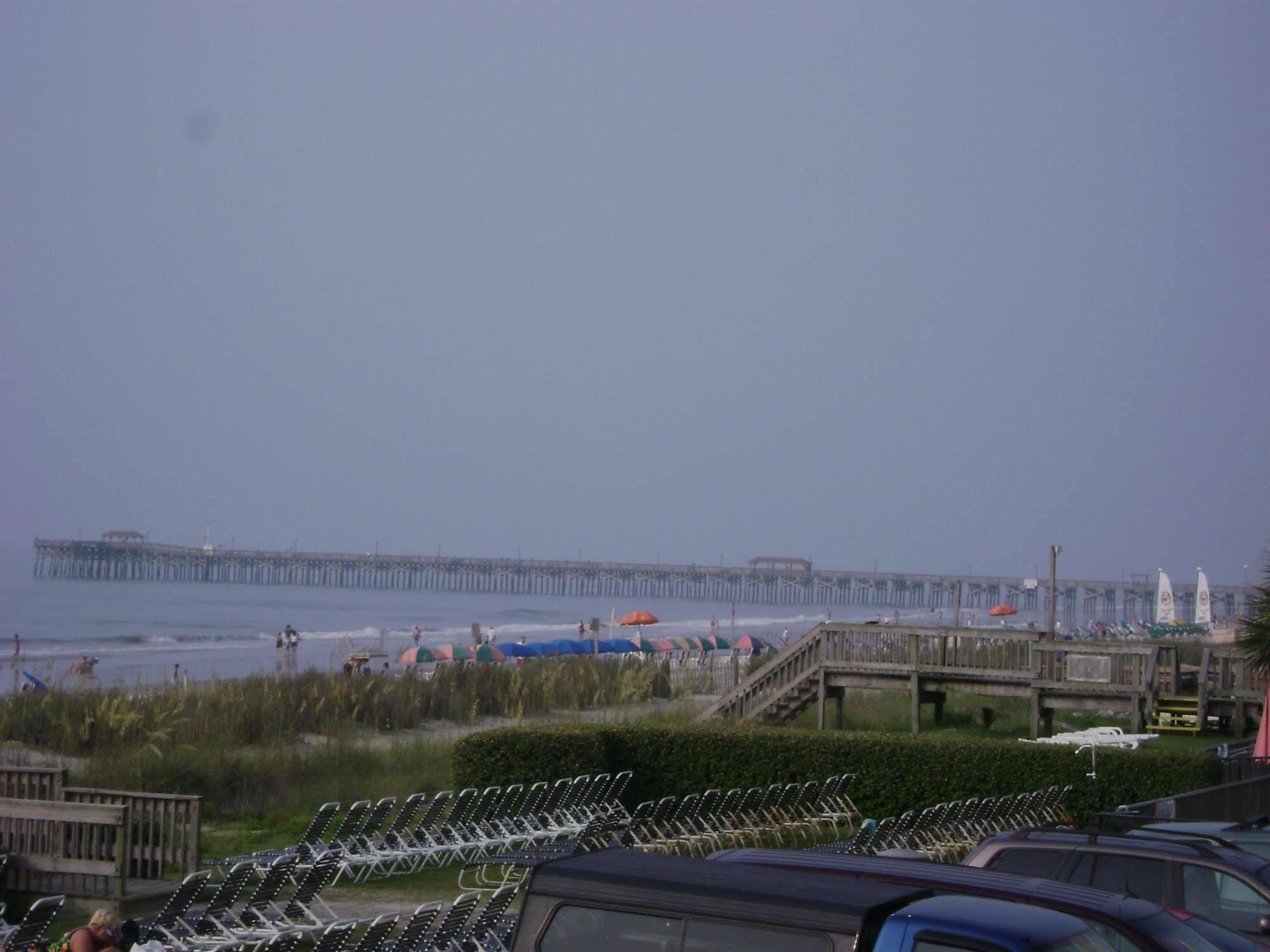 מירטל ביץ' Sea Hawk Oceanfront Motel מראה חיצוני תמונה